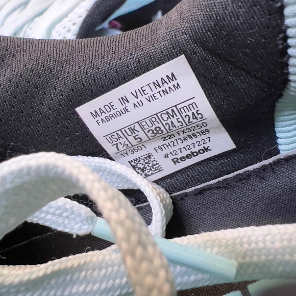 REEBOK NANO X1 Women’s Chalk Blue White Training Workout Athletic Shoes size 7.5 - Picture 7 of 11